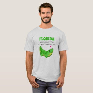 Funny Florida Alligator T-Shirt