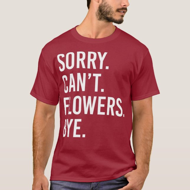 Funny Florist T-Shirt (Front)