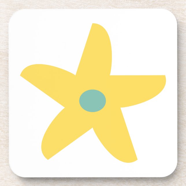 Funny Flower Coaster (Front)
