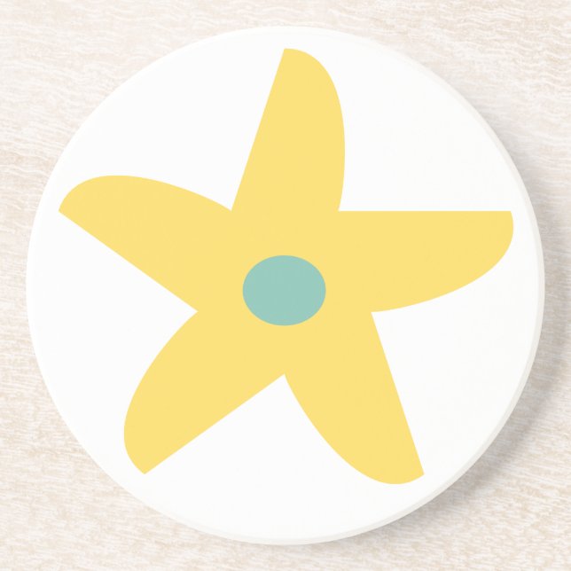 Funny Flower Coaster (Front)