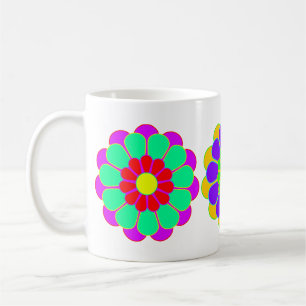 Funny Flower Power Bloom I II III Coffee Mug