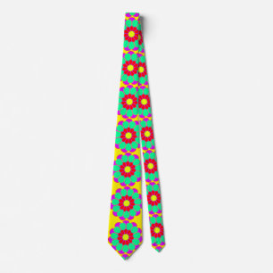 Funny Flower Power Bloom I + your backgr. & idea Tie