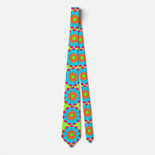 Funny Flower Power Bloom III + your backgr. & idea Tie