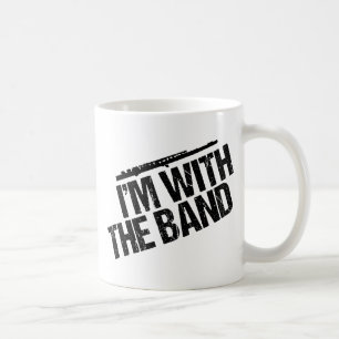 Funny Flute I'm With the Band Coffee Mug