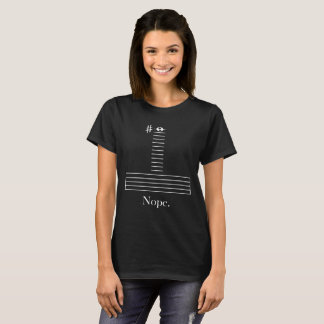 Funny Flute Impossible Note T-Shirt For Flautists