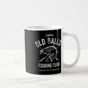 Funny Fly Fishing Birthday For Men's 50th Birthday Coffee Mug