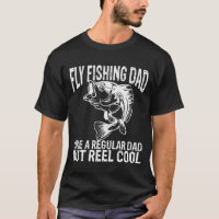 Funny fly fishing dad gift sport bass fishing