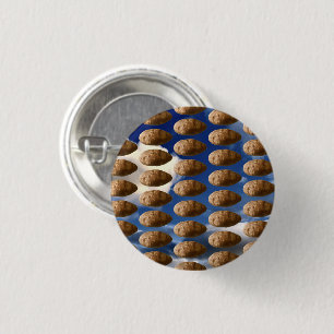 Funny Flying Potatoes Space Potato Photo Pinback 3 Cm Round Badge