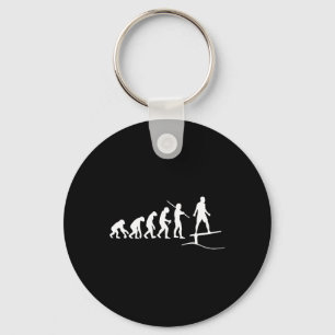 Funny Foils Surfing Boarding Evolution Wave Surf F Key Ring
