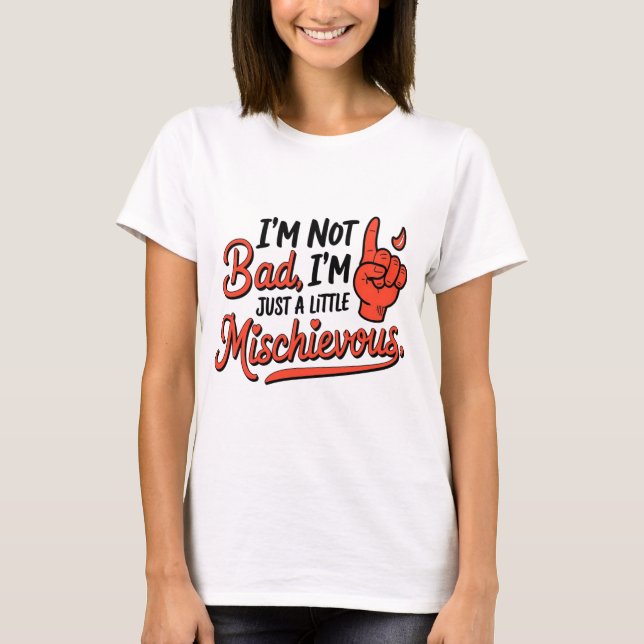 FUNNY FONT T SHIRT (Front)