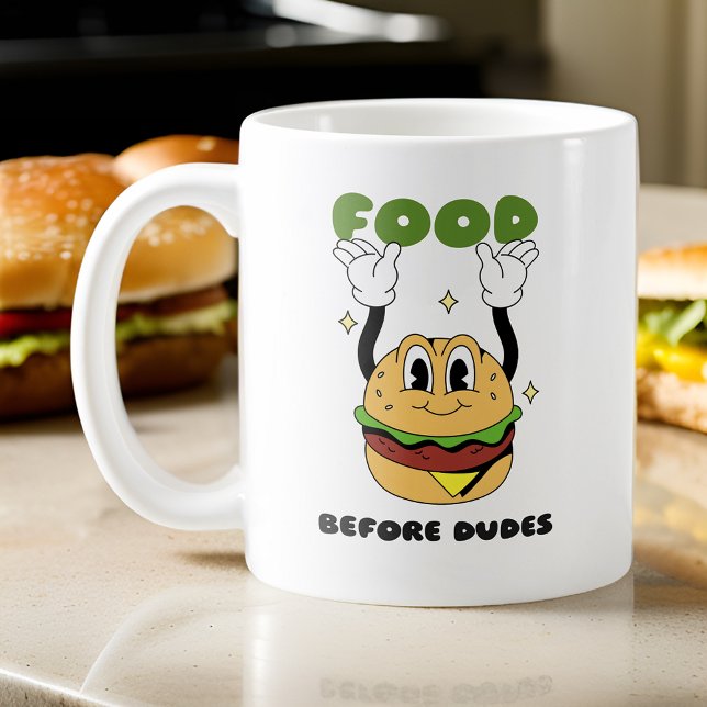 Funny Food Before Dudes Foodie Coffee Mug (Creator Uploaded)