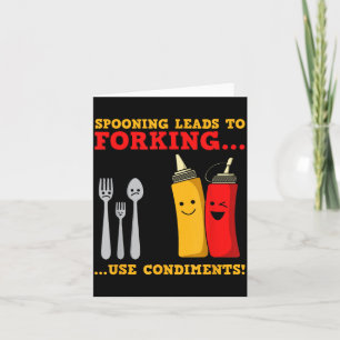 Funny Food Funny Condiments Birth Control Quotes Card