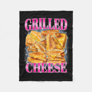 Funny Food Meme Grilled Cheese Sandwiches Food Lov Fleece Blanket