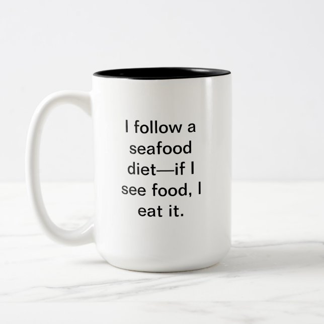 Funny Foodie Mug | Food Lover Gift | Pesonalized (Left)