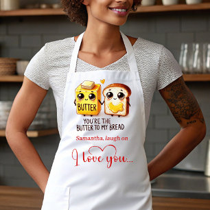 Funny Foods Personalized Best Valentine Gift Apron