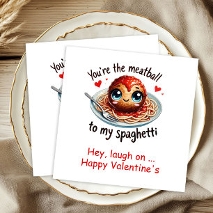 Funny Foods Personalized Cute Love Napkins