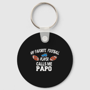 Funny Football Dad Pride Pa Fan Srts Family  Key Ring