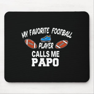Funny Football Dad Pride Pa Fan Srts Family  Mouse Pad