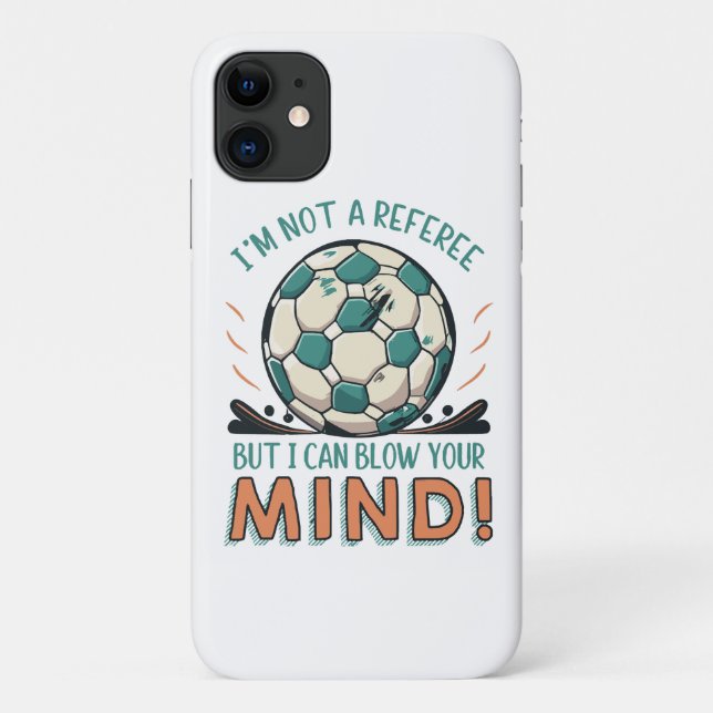 Funny Football Design Case-Mate iPhone Case (Back)