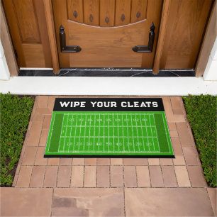 Funny Football Doormat