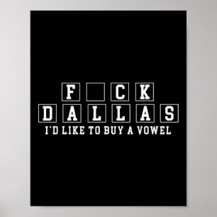 Funny Football Gifts Poster