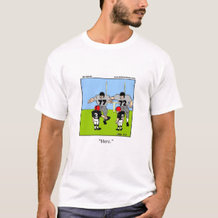 Funny Football Humour Tee Shirt