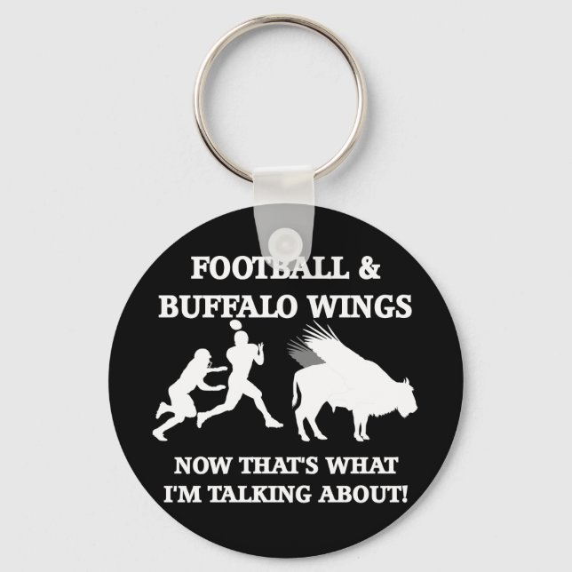 funny football key ring (Front)