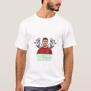 Funny Football Legends Cartoon T-Shirt – Soccer Fa