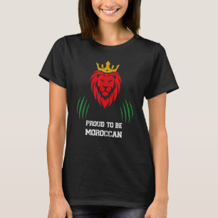 Funny Football lover, Moroccan Lion fans Football T-Shirt