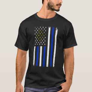 Funny Football Lover Uruguay Uruguayan Flag Soccer T-Shirt