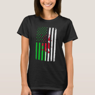 Funny Football Lover Wales Welsh Flag Soccer Sport T-Shirt