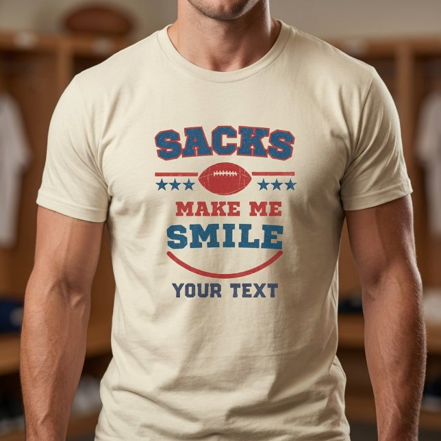 Funny Football Sack Specialist Custom T-Shirt (Creator Uploaded)
