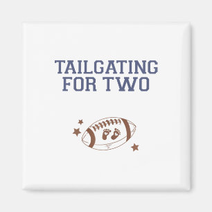 Funny Footbyll Pregnancy Announcement Fall By Magnet