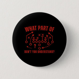 Funny Footll Coach Graphic Footll Player Fan Socce 6 Cm Round Badge