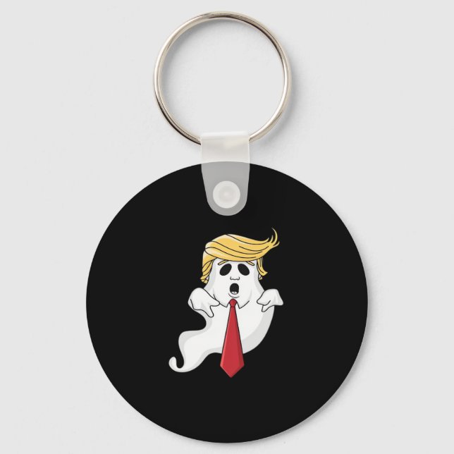 Funny For Halloween, Donald Costume Classic Key Ring (Front)