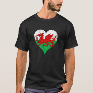 Funny for St Davids Day or Wales Rugby A Proud Wel T-Shirt