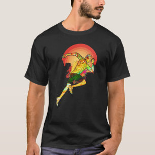 Funny For Vintage Jogging Runners Training Retro R T-Shirt