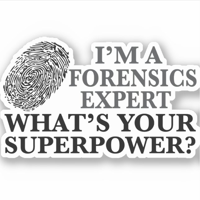 Funny Forensics Expert (Front)