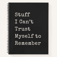 Funny Forgetful People Life Saying Quote Black