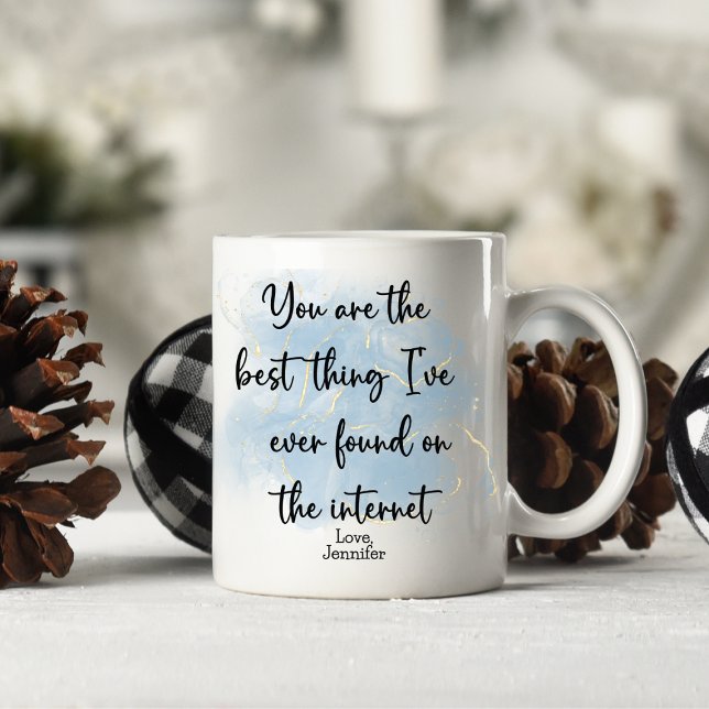 Funny Found on the Internet Boyfriend Personalised Coffee Mug (Creator Uploaded)