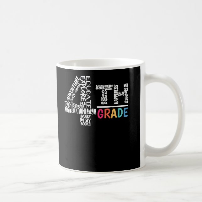Funny Fourth Grade  Students Of 4th Grade Boy Coffee Mug (Right)