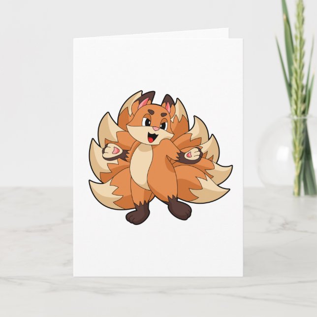 Funny Fox Card (Front)