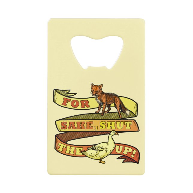 Funny Fox Duck Animal Pun (Front)