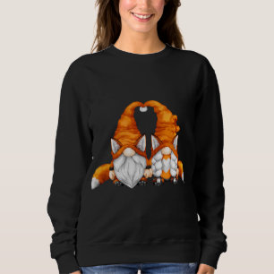 Funny Fox Gnomes For Forester And Animal Lover - C Sweatshirt