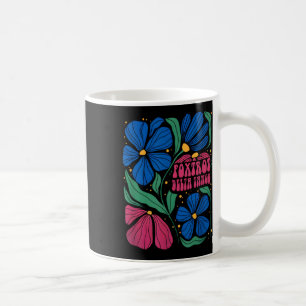 Funny Foxtrots Deltas Tangos Flower Boho Coffee Mug