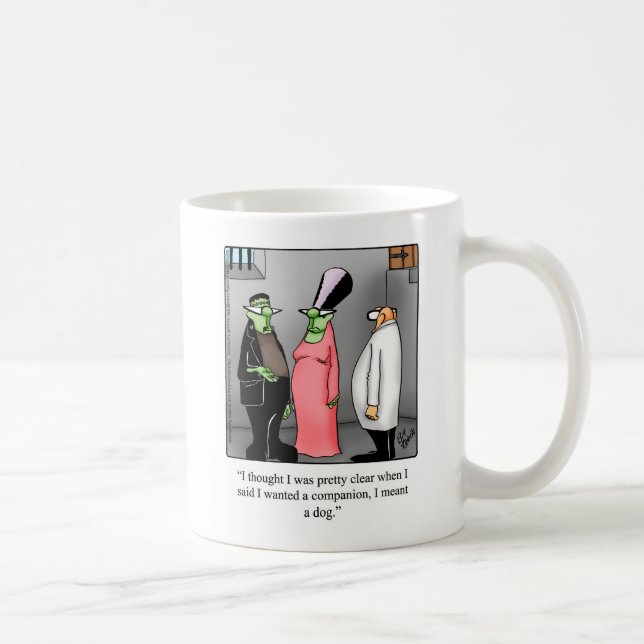 Funny Frankenstein Halloween Mug (Right)