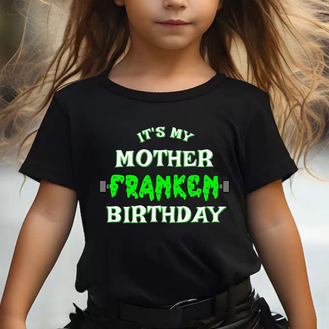 Funny Frankenstein It's My Birthday Halloween Baby T-Shirt (Funny Frankenstein It's My Birthday Halloween Baby T-Shirt)