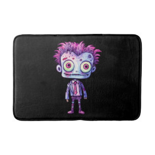Funny Frankenstein Monster Halloween Fun Bath Mat