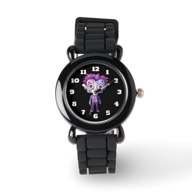 Funny Frankenstein Monster Halloween Fun Watch (Front)