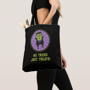 Funny Frankenstein Monster Halloween  Tote Bag